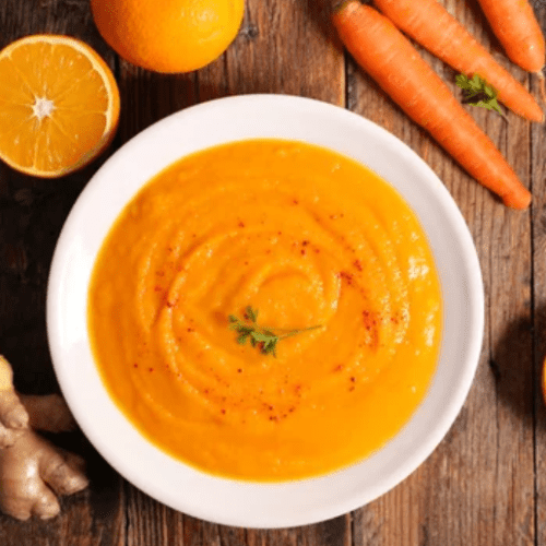 Immune Boosting Carrot Ginger soup