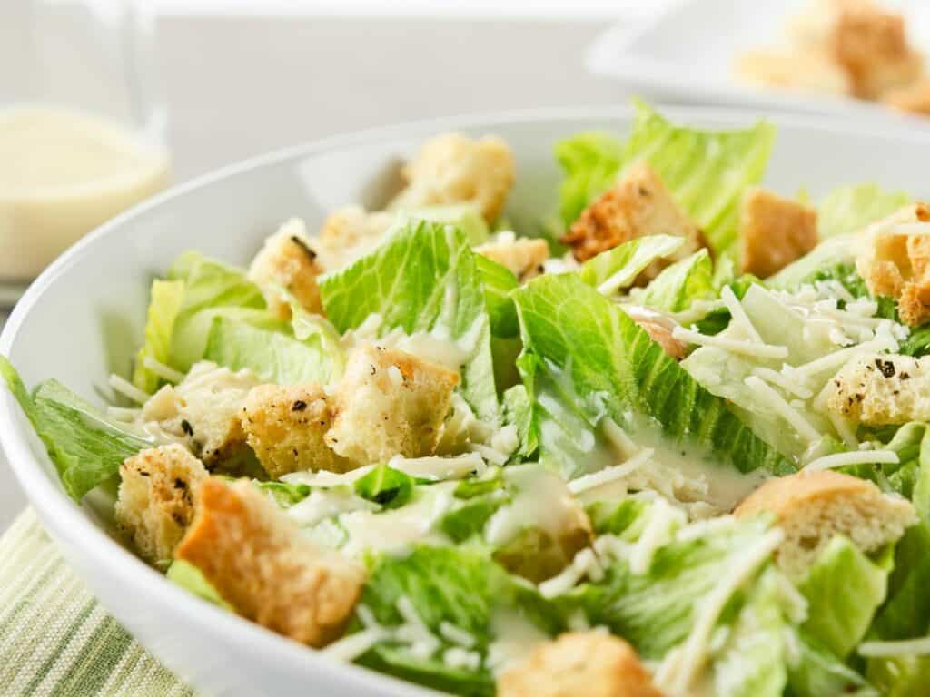 Keto Caesar salad recipe
