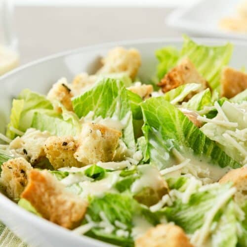Keto Caesar salad recipe
