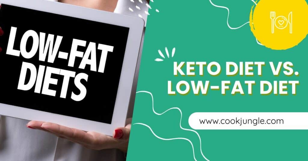 keto diet vs. low-fat diet