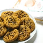 Soft and Grainless Pumpkin Spice Latte Cookies Halloween treat